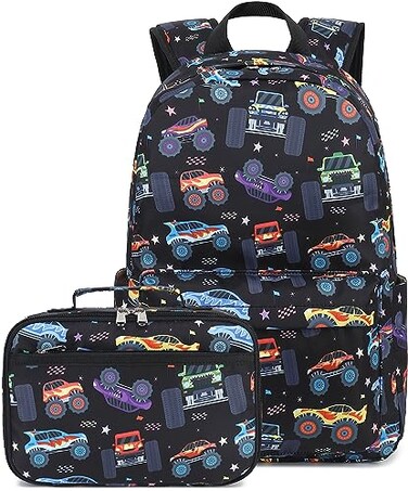 CAMTOP Backpack for Kids Boys Girls Preschool Backpacks with Lunch Box Toddler Kindergarten School Bookbag Set