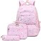 Joyfulife Kids School Backpack for Girls Mermaid Bookbag with Lunch Box Set for Teens Elementary Primary Middle Student Girls Backpack for School