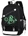 FEWOFJ Anime Rocket Backpack for Boys School Bags Glow Bookbags for Teenagers