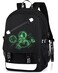 FEWOFJ Anime Rocket Backpack for Boys School Bags Glow Bookbags for Teenagers