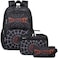 JIANYA Kids Backpack for School Boys Cool School Bag for Elementary Kids Children 3pcs Boys Backpack with Lunch Box Pencil Case