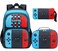 JIANYA Kids Backpack for School Boys Gamer School Bag for Elementary Kids Children 3pcs Boys Backpack with Lunch Box Pencil Case