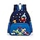 willikiva Cute Zoo Little 3d Backpack Kids Backpack for Boys and Girls Toddler Backpack Waterproof Preschool Blue Car