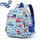 willikiva 3D Dinosaur Backpack Toddler Backpacks for Boys and Girls Kids Backpack Waterproof Preschool Safety Harness Leash Blue Bus