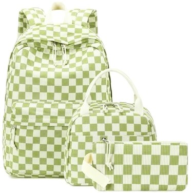 Bluboon School Backpack Teens Girls Boys Kids School Book Bags with Lunch Box Pencil Bag