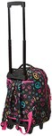 Rockland Double Handle 17 Rolling Backpack Peace