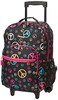 Rockland Double Handle 17 Rolling Backpack Peace