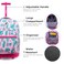 J World New York Sunrise Rolling Backpack Backpack PALM LEAVES