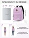 VASCHY Daypack Backpack Orchid Medium