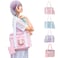 AlwaySky Ita Heart Shape Window Japanese Handbag for Lolita Comic DIY Shoulder Bag
