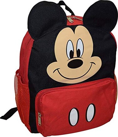 Disney Mickey Mouse Big Face Littl Boy 10 Mini Backpack
