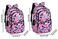 JiaYou Girl Geometric Printed Primary Junior High University School Bag Bookbag Backpack2 Black19 L