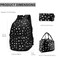 goldwheat 3Pcs Dog Paw Printed Backpack Set With LunchBag For Girls Elementary Students Bookbag Schoolbag