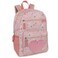 Trail maker 17 Kids Character School Backpacks Plush for Girls with Side Pockets Padded Straps Plush Starry Hearts