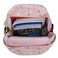 Trail maker 17 Kids Character School Backpacks Plush for Girls with Side Pockets Padded Straps Plush Starry Hearts