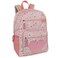 Trail maker 17 Kids Character School Backpacks Plush for Girls with Side Pockets Padded Straps Plush Starry Hearts