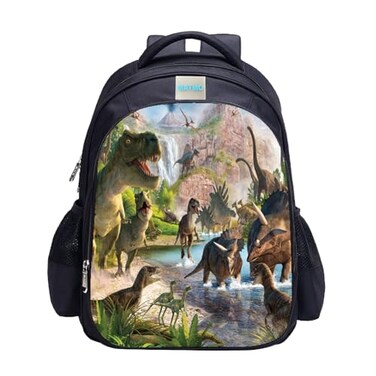 MATMO Dinosaur Backpack Student Backpacks for Boys School Backpack Kids Bookbag Dinosaur 6