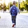 MITOWERMI Kids Backpack for Boys Girls Elementary School Bags for Boys Bookbags Primary Students Children Backpack Dark Blue Geometric