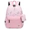 mygreen Backpack for Kids Girls Preschool Backpack Kindergarten BookBag School Backpack with Chest Strap Dancing Girl Pink