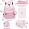 mygreen Backpack for Kids Girls Preschool Backpack Kindergarten BookBag School Backpack with Chest Strap Dancing Girl Pink