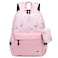 mygreen Backpack for Kids Girls Preschool Backpack Kindergarten BookBag School Backpack with Chest Strap Dancing Girl Pink