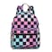 YiXiamo Cute 13 inch mini pack bag backpack for grils children and adult lattice