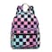 YiXiamo Cute 13 inch mini pack bag backpack for grils children and adult lattice