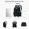 Sopnorm Rolling Backpack for Boys Elementary School Bag with Wheels Travel Trolley Bag 2 wheels and 6 wheels