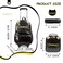 Meetbelify Girls Cute Cat Rolling Backpack with Wheels Kids Luggage for Elementary Kindergarten Suitcase Trip Laptop Roller Backpack for Girls