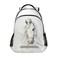 senya White Horse Backpack for Students Boys Girls School Bag Travel Daypack