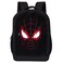 Marvel Comics Spiderman Backpack Into The SpiderVerse Black Knapsack 16 inch Mesh Padded Bag Miles Morales 1