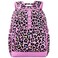Choco Mocha Kids Backpack for Girls Cheetah Backpack Kids Elementary School Backpack for Girls Ages 68 Kid Bookbag 17 Inch with Chest Strap Pink