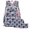 Mfikaryi Kids Girls Backpack with Lunch Box Cute Girls Bookbag for School Backpack Lunch Box Combo