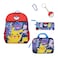 BIOWORLD Mens Pokemon Pokeball 5Piece Backpack Set Little KidBig Kid Red One size