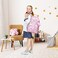Reqinqin SUNEIGHT Waterproof School Backpack 30LLarge Lightweight Bookbag for Kids Teens 618Durable Travel Pack with Adjustable Straps Daily UsePurple