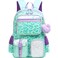 Meetbelify Aesthetic Backpack for Elementary to Teen Girls Cute Bookbag for Kids 810