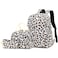 Yusudan Leopard Girls School Backpack Set Kids Teens School Bag Bookbag with Lunch Bag Pencil Bag
