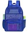 MCWTH Heavy Duty Mesh Backpack See Through School College Student Mesh Bookbag Blue