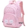 abshoo Cute Cat School Backpack For Girls Elementary Kindergarten Kids School Bag Cat Pink A