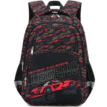 abshoo Cute Car School Backpack For Boys Elementary Kindergarten Kids School Bag Car Black