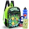 Teenage Mutant Ninja Turtles Backpack Set Bundle with 16 TMNT Backpack for Boys Water Bottle Stickers More TMNT Backpack for School