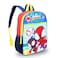 Marvel Spidey and His Amazing Friends Backpack Set 5 Pc Spiderman School Supplies Bundle with 16 Backpack for Kids Spidey Lunch Bag Water Bottle Stickers and More Spiderman Bag Pack