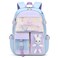 VIDOSCLA Bunny Girls Backpack for School Kawaii Kids Backpack Cute Sequin School Bag for Girls