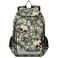 senya Backpack for Boys Girls Vintage Money Skull Skeleton Backpack Students Bookbag Daypack for School Primary Teens