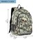senya Backpack for Boys Girls Vintage Money Skull Skeleton Backpack Students Bookbag Daypack for School Primary Teens