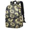Kouxunt Sunflower Mesh Backpack for Girls Women See Through Casual School College Student Bookbag