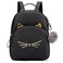 PRLINJSK Mini Backpack for Girls Teens Women Small Cat Backpack Purse