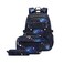Mildame Galaxy Backpack for Boys with Lunch Box Set 3Pcs Boys Bookbag for Elementary 3 in 1 Teens Space Printed School Bag