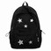 Lefe Liee cute y2k star backpack for women kawaii canvas aesthetic bookbag preppy grunge simple emo trendy backpack bag