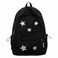 Lefe Liee cute y2k star backpack for women kawaii canvas aesthetic bookbag preppy grunge simple emo trendy backpack bag